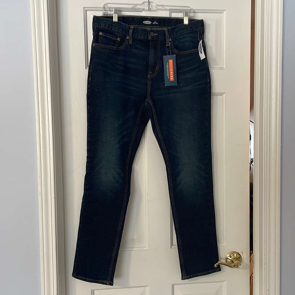 NWT Old Navy Slim Stretch Jeans 33x30